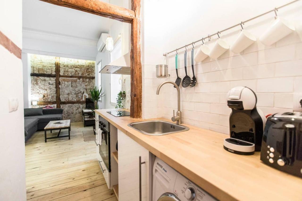 Intimate And Artistic Flat Wifi Puerta Del Sol Apartman Madrid Kültér fotó